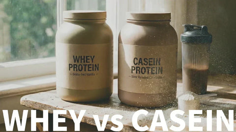 ホエイとカゼインの違いを徹底解説｜吸収速度・活用法・使い分け【比較表付き】