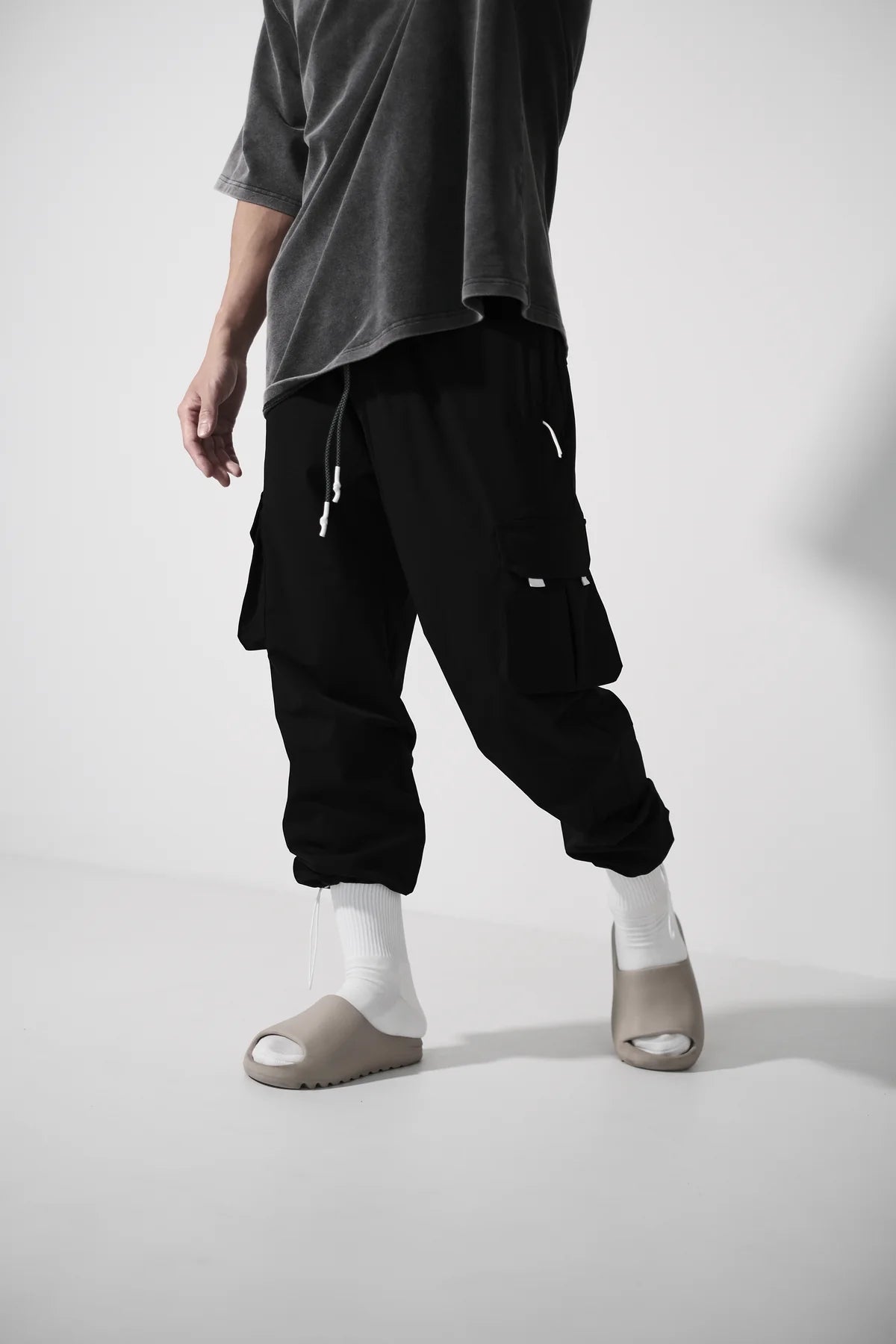 pvot ピボットアパレル　 ブラックカーゴパンツ XLサイズ Pvot Apparel （ピボットアパレル）Official Store - Athleisure
