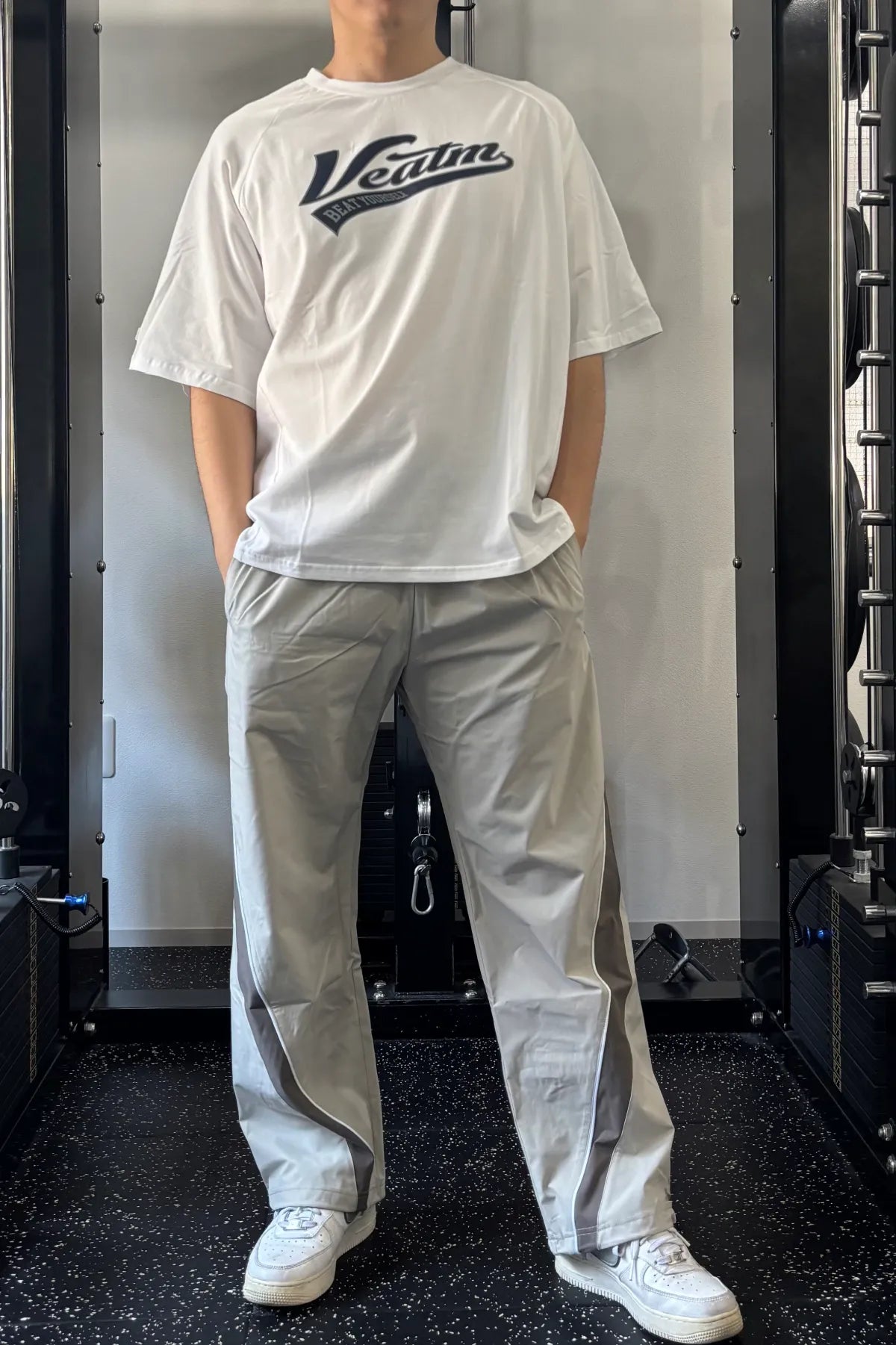 VEATM ORG SHORT SLEEVE BIG T-SHIRT 着用画像