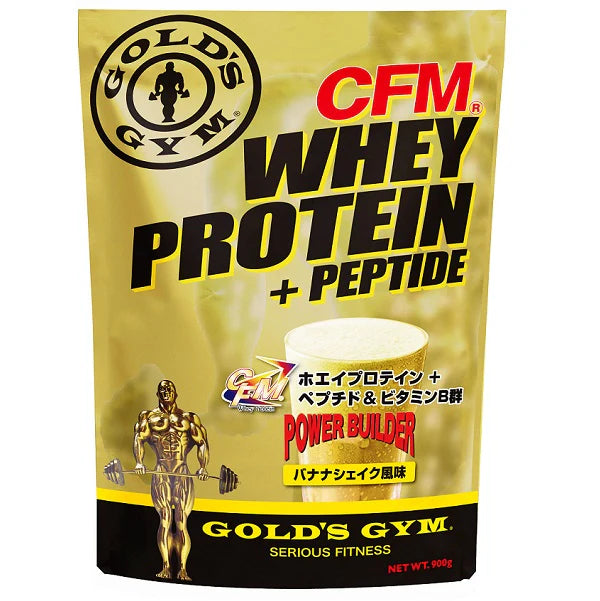 ゴールドジム CFM®ホエイプロテイン バナナシェイク風味