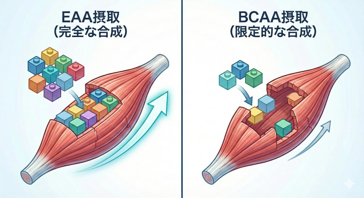 EAAとBCAAの違い