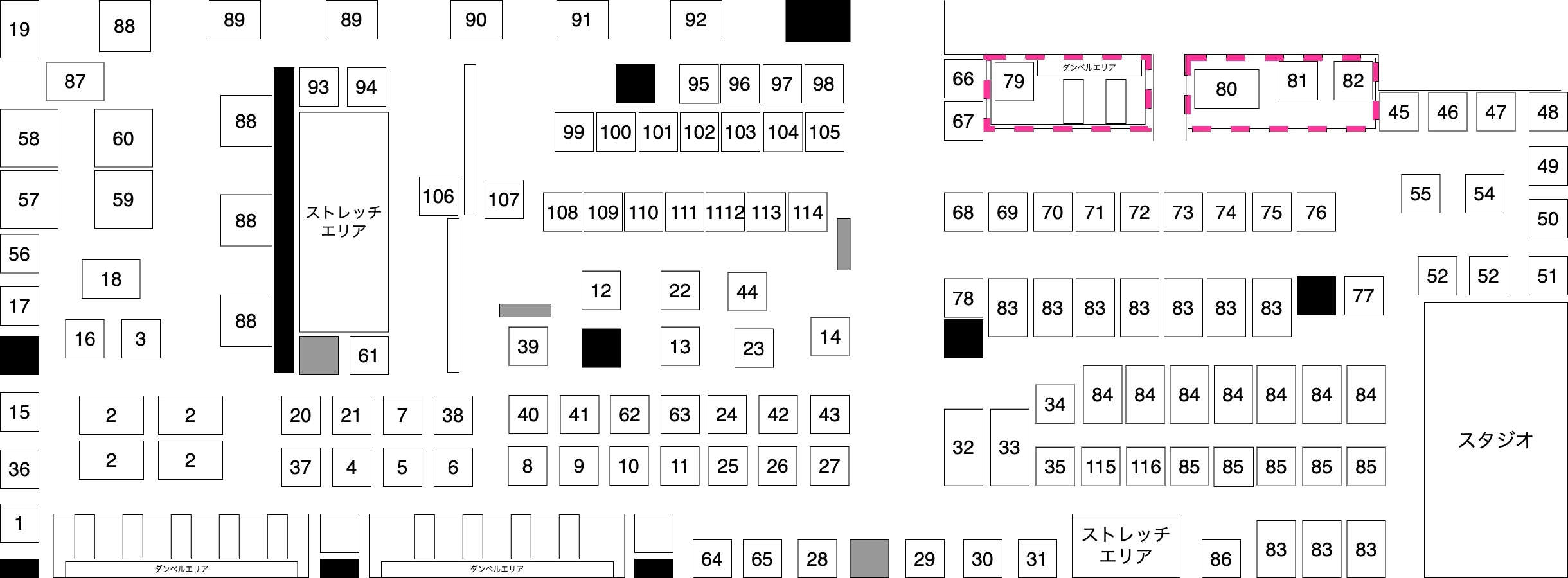 gold-gym-north-tokyo-floor-map