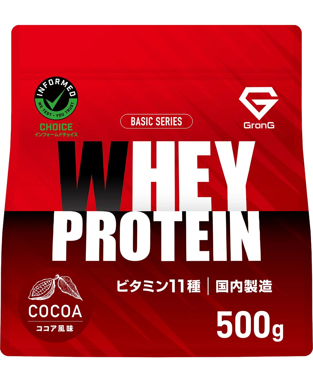 GronGプロテイン ココア風味