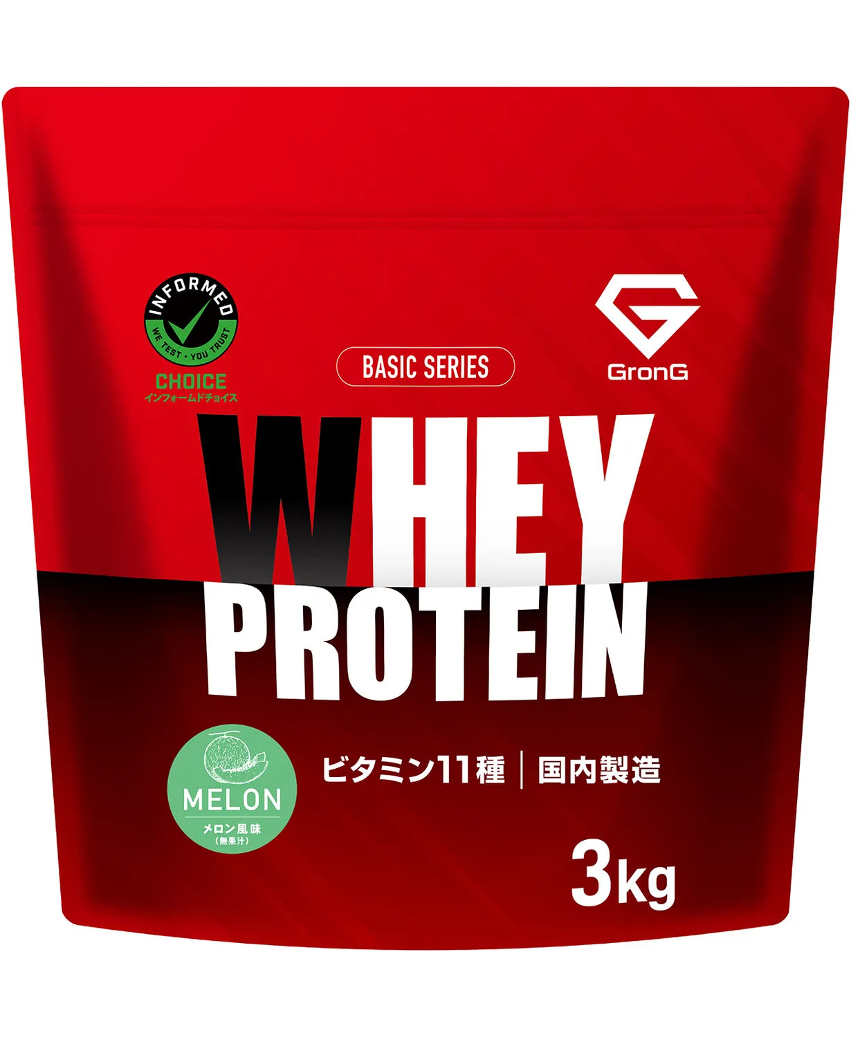 GronGプロテイン メロン風味