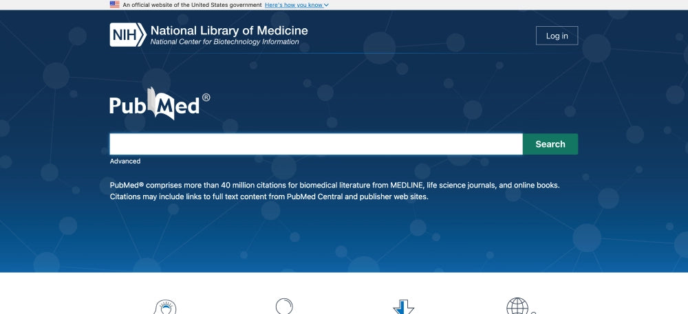 pubmed トップページ